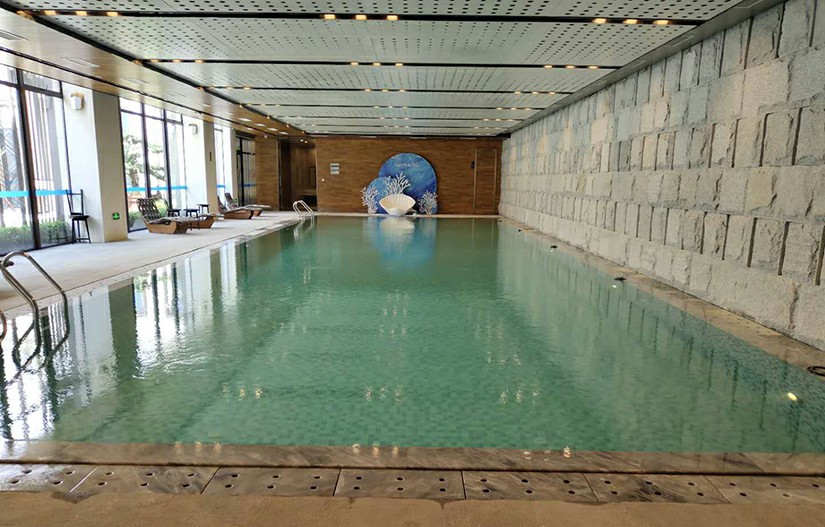 江西贛州興國嘉福星洲房地產恒溫泳池項目工程