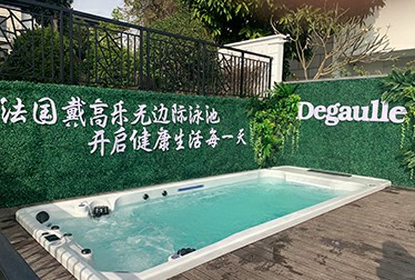 廣州從化別墅度假無邊際泳池工程