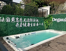 占地僅10㎡的無(wú)邊際泳池竟暗藏這么多功能？[戴高樂(lè)泳池設(shè)備]